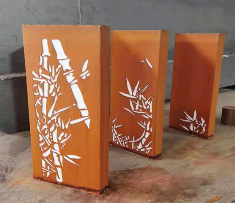 滦平锈钢板灯箱